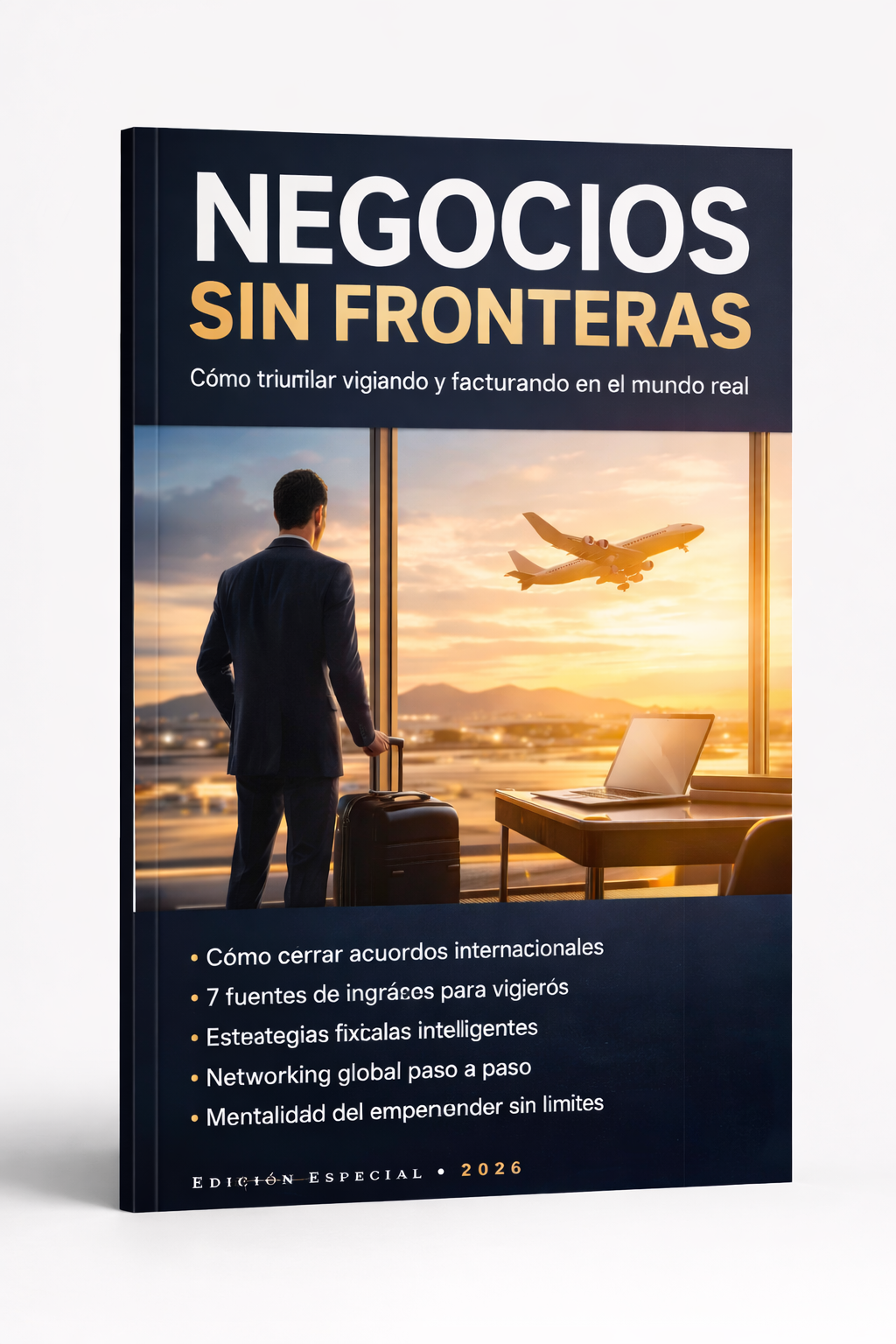NEGOCIOS SIN FRONTERAS – Guía para Triunfar Viajando y Facturando Globalmente (Edición 2026)
